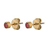 Пусеты Fiore Luna Cubic zirconia Orange, SWE0128 O G